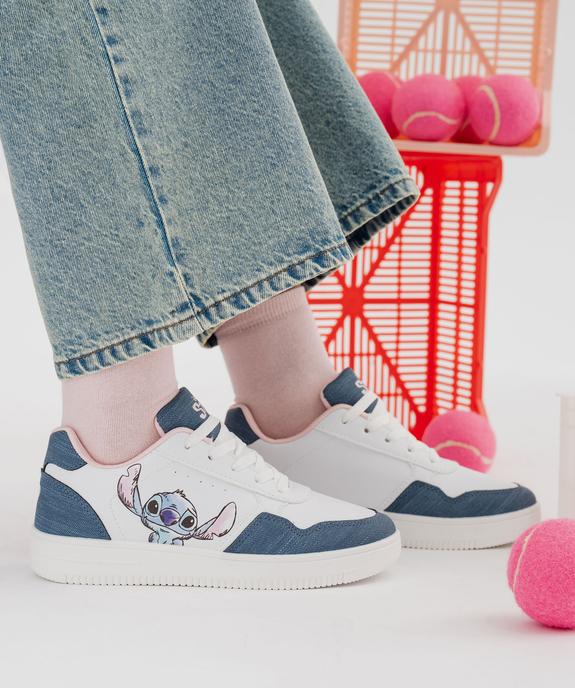 Baskets basses imprimées femme - Stitch vue1 - LILO & STITCH - GEMO