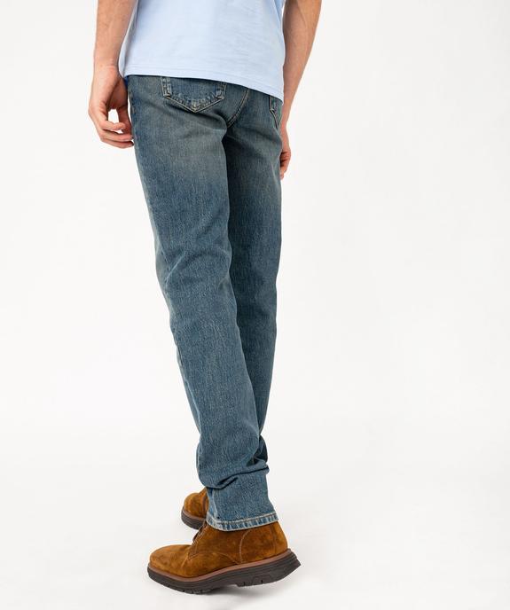 Jean Slim aspect usé homme vue3 - GEMO (HOMME) - GEMO