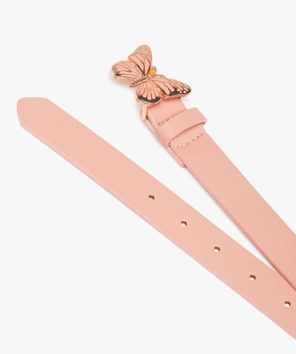 Ceinture fermée par boucle papillon fille vue2 - GEMO (ENFANT) - GEMO