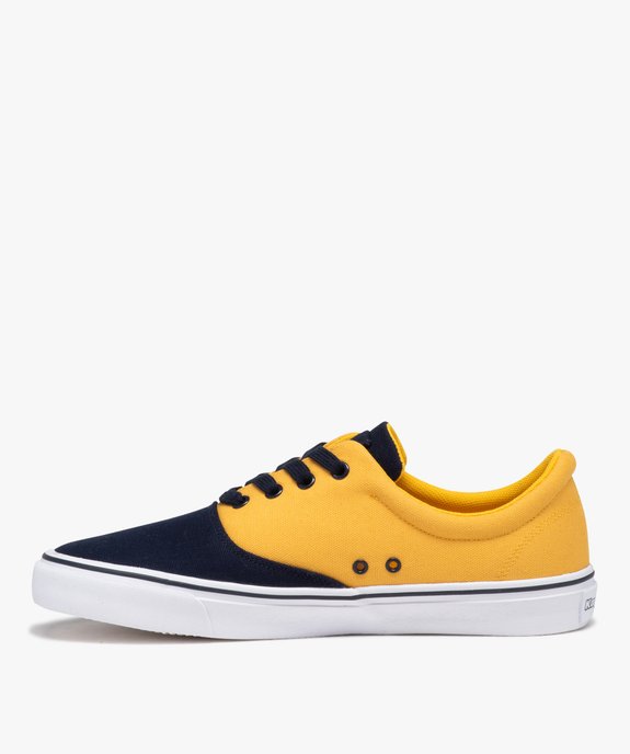 Baskets en toile skateshoes homme - Kappa Nisio vue3 - KAPPA - GEMO