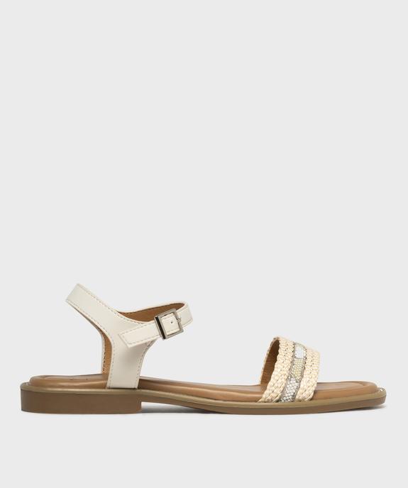 Sandales plates à strass femme vue1 - VALENTINA BALDA - GEMO