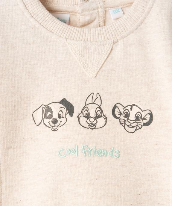 Sweat bébé en molleton chaud imprimé - Disney vue3 - DISNEY BABY - GEMO