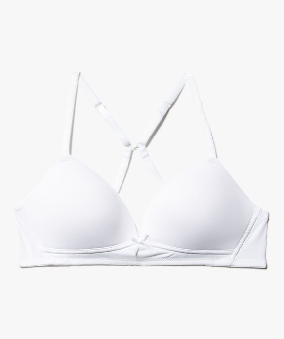 Soutien-gorge avec bonnets paddés et bretelles multipositions fille vue1 - GEMO (JUNIOR) - GEMO
