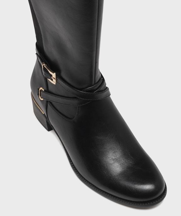 Bottes cavalières doublées avec bride cheville femme - Valentina Baldano vue11 - VALENTINA BALDA - GEMO