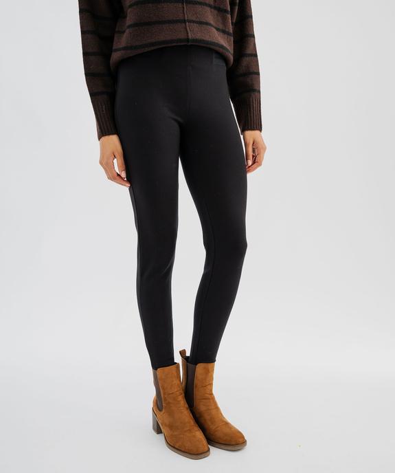 Legging en maille épaisse extensible à taille fantaisie femme - GEMO(FEMME PAP) Legging en maille épaisse extensible à taille fantaisie femme vue2 - GEMO(FEMME PAP) - GEMO