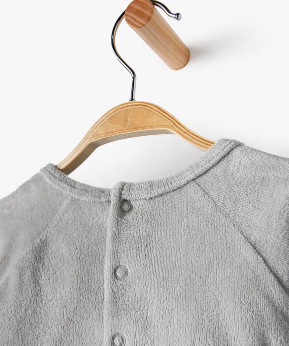 Pyjama bébé filles 2 pièces avec motif ourson vue3 - GEMO(BB COUCHE) - GEMO