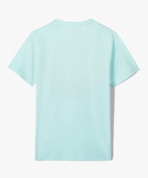 Tee-shirt garçon à manches courtes avec motif vue3 - GEMO (JUNIOR) - GEMO