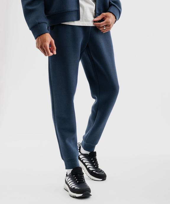 Pantalon de jogging avec poches zippées homme vue1 - GEMO (HOMME) - GEMO