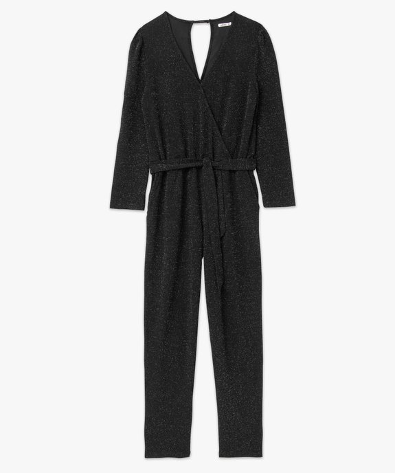 Combinaison pantalon femme en maille pailletée vue4 - GEMO(FEMME PAP) - GEMO