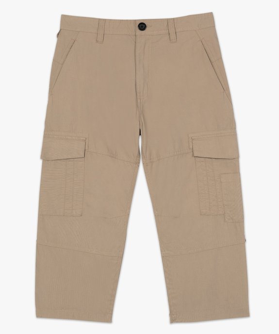 Pantacourt homme multipoche retroussable vue4 - GEMO (HOMME) - GEMO