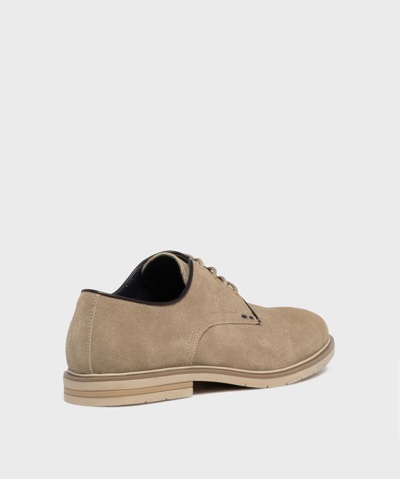 Derbies dessus suédine homme - Mario Baldano vue4 - MARIO BALDANO - GEMO