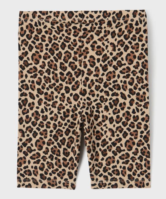 Legging court à motifs tachetés fille vue3 - GEMO (ENFANT) - GEMO