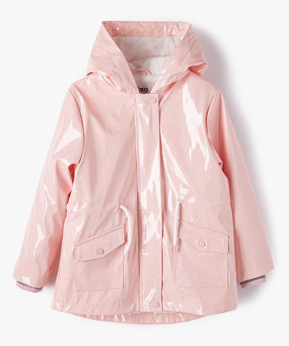 Imperméable fille pailleté avec doublure douce vue1 - GEMO (ENFANT) - GEMO