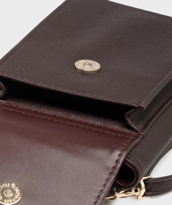 Pochette smartphone et portefeuille 2-en-1 femme vue4 - GEMO (ACCESS) - GEMO