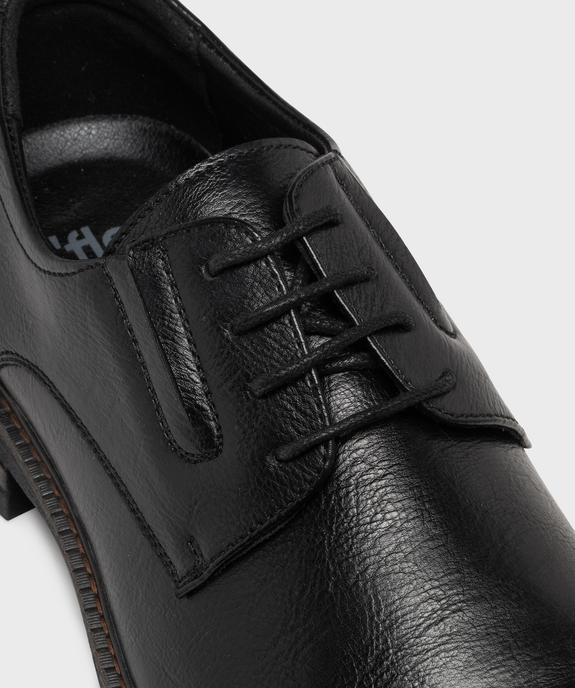 Derbies unies sans lacets à enfiler homme vue6 - G'FLEX - GEMO
