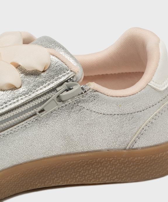 Baskets métallisées avec lacets rubans et zip fille - Lovely Wings   vue6 - LOVELY WINGS - GEMO
