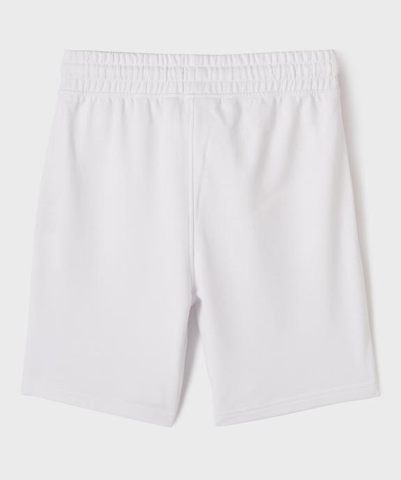 Bermuda en maille à taille élastiquée garçon vue3 - GEMO (JUNIOR) - GEMO