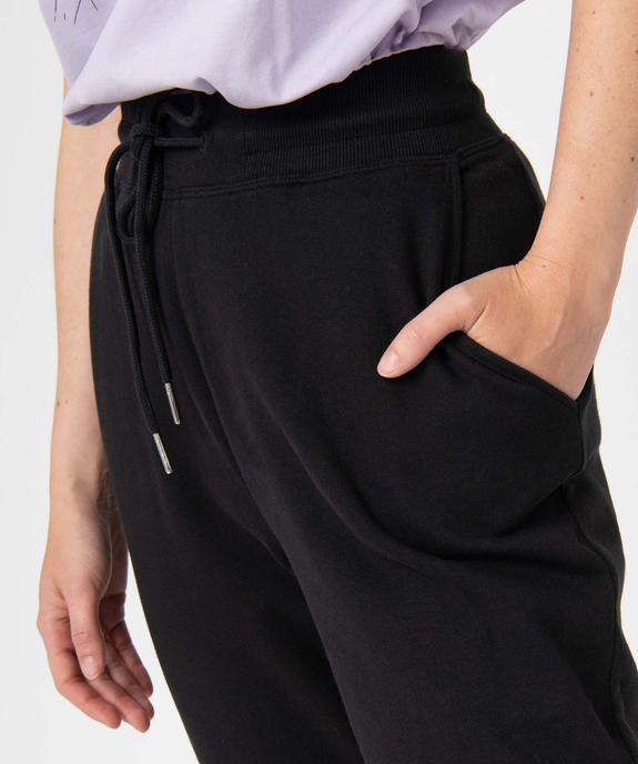 Pantalon de jogging femme molletonné vue2 - GEMO(FEMME PAP) - GEMO