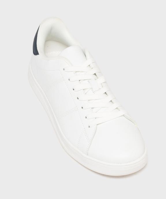 Baskets basses à lacets unies look urbain homme - 5 Miles vue5 - 5 MILES - GEMO