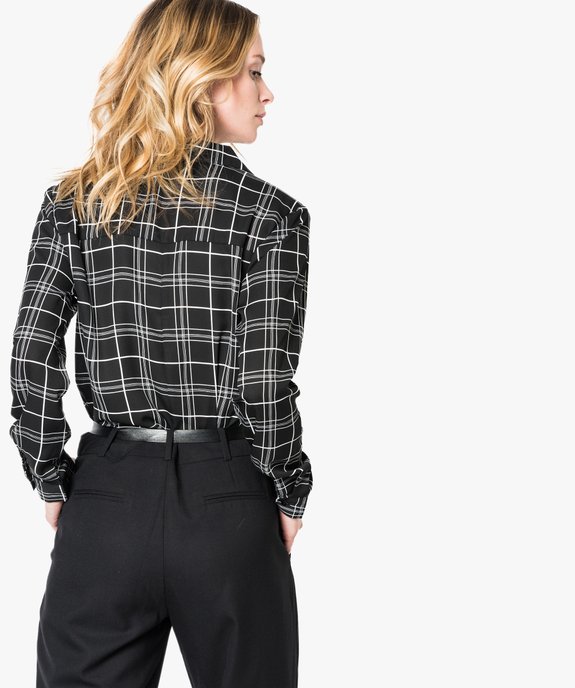Chemise à motifs vue3 - GEMO(URBAIN) - GEMO