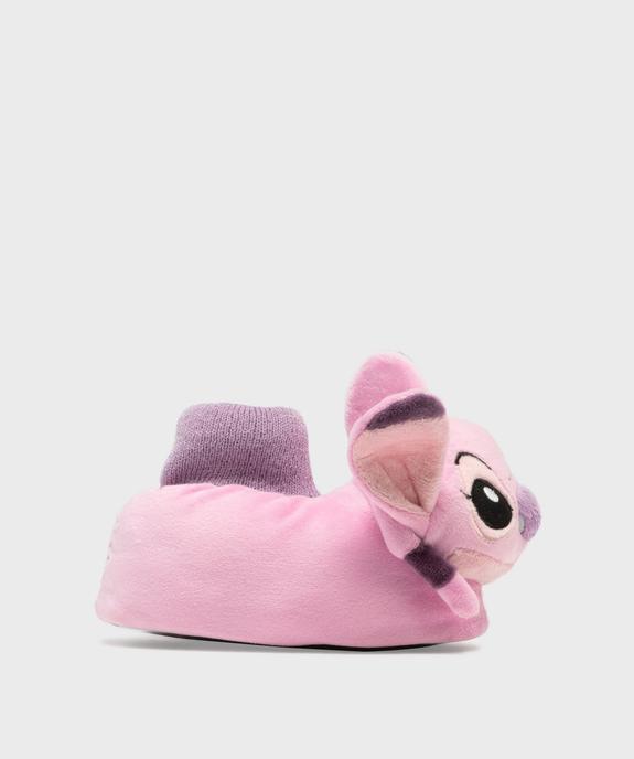 Chaussons peluche fantaisie fille - Stitch vue1 - LILO & STITCH - GEMO