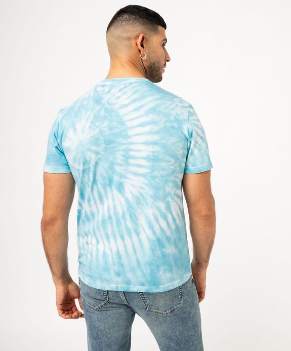 Tee-shirt manches courtes tie-and-dye imprimé homme - Pokémon vue3 - POKEMON - GEMO