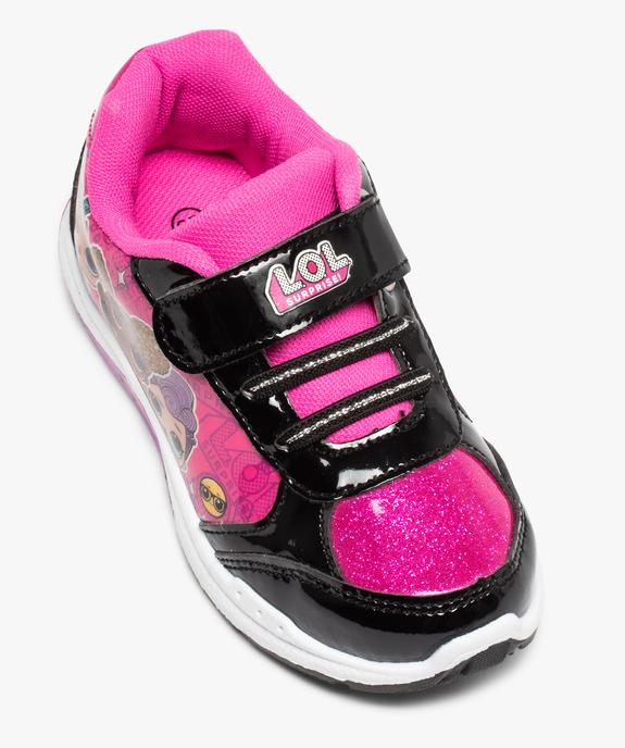 Baskets fille bicolores avec semelle clignotante – LOL vue5 - LOL - GEMO