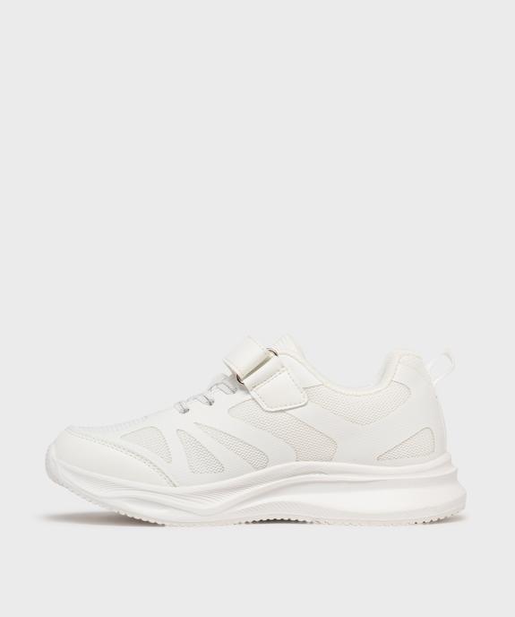 Baskets running en mesh fermeture scratch fille - 5 Miles vue3 - LOVELY WINGS - GEMO