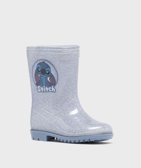 Bottes de pluie imprimé fille - Stitch vue2 - LILO & STITCH - GEMO