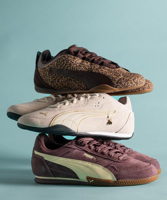 Tennis Bella Donna à semelle fine en suédine femme - Puma vue7 - PUMA - GEMO
