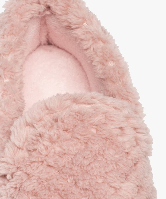 Chaussons femme mules à talon en velours - Isotoner vue6 - ISOTONER - GEMO