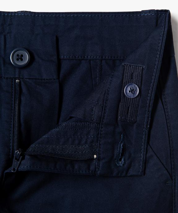 Ensemble 2 pièces pantalon chino + tee-shirt manches longues garçon vue3 - GEMO (ENFANT) - GEMO