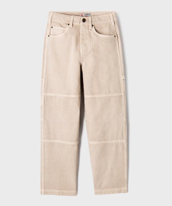 Pantalon baggy en coton garçon - Camps United vue1 - CAMPS GEMO FOR GOOD - GEMO