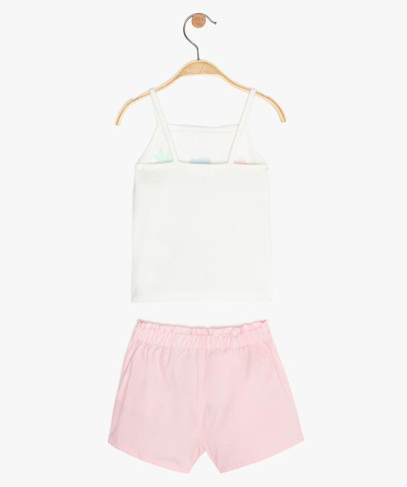 Ensemble bébé fille 2 pièces – LuluCastagnette vue3 - LULUCASTAGNETTE - GEMO