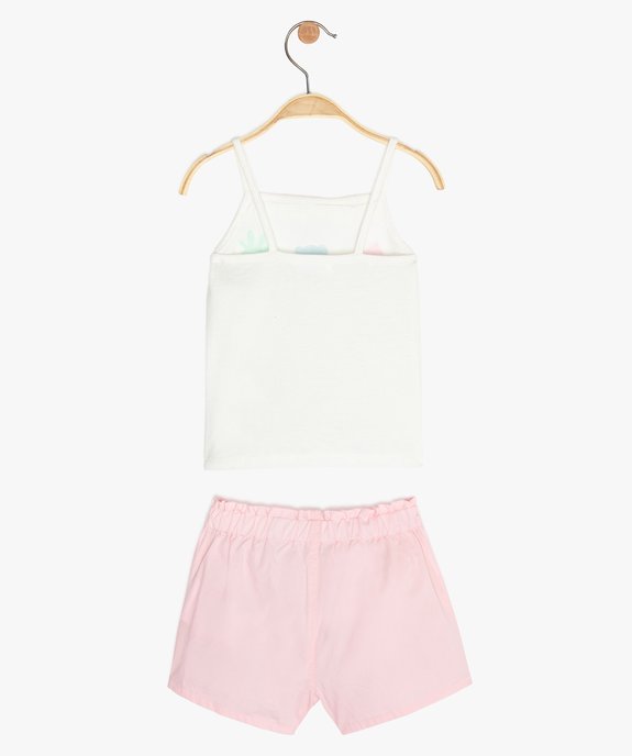 Ensemble bébé fille 2 pièces – LuluCastagnette vue3 - LULUCASTAGNETTE - GEMO