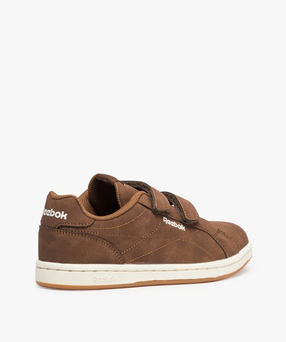 Baskets garçon unies à scratch – Reebok vue4 - REEBOK - GEMO