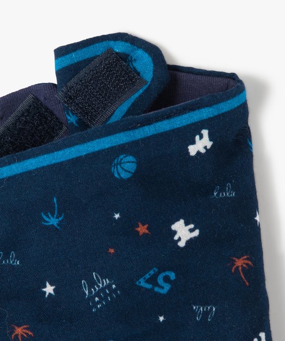 Bavoir bébé forme bandana – LuluCastagnette vue2 - LULUCASTAGNETTE - GEMO