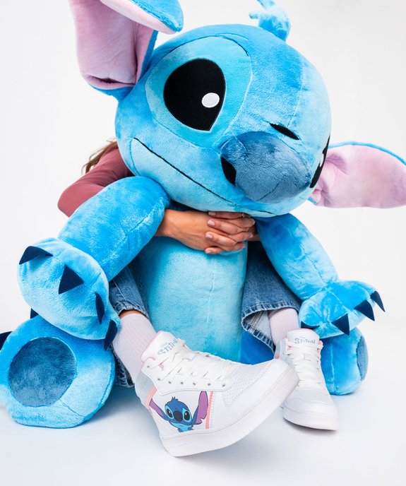 Baskets femme mid-cut à col denim - Lilo & Stitch vue1 - LILO & STITCH - GEMO