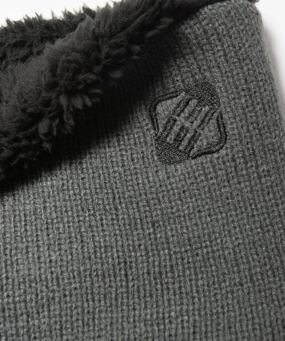 Snood garçon à doublure chaude - Freegun vue2 - FREEGUN - GEMO