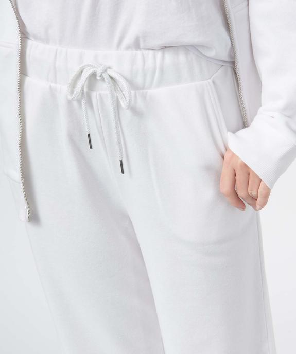 Pantalon de jogging pour femme coupe ample vue2 - GEMO(FEMME PAP) - GEMO