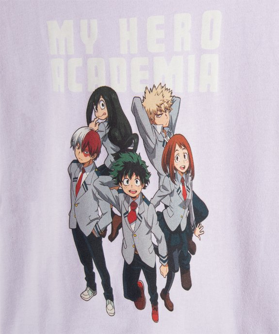 Pyjashort fille bicolore à motif – My hero academia vue2 - MYHERO ACADEMIA - GEMO