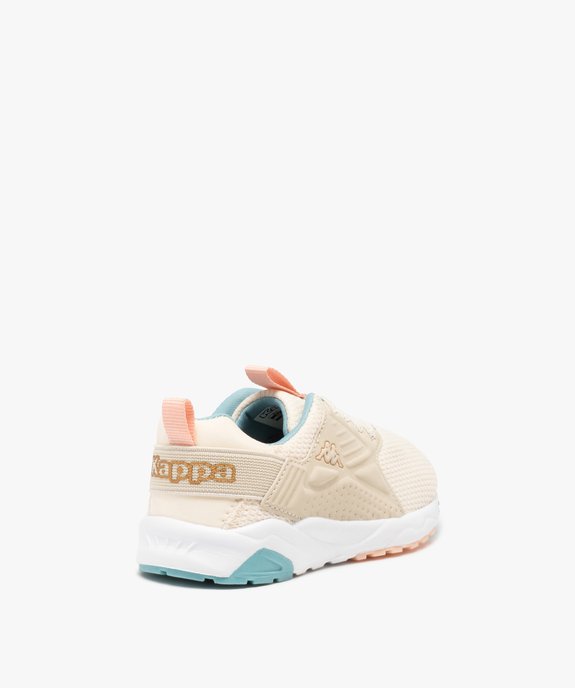 Baskets fille en mesh à lacets élastiques - Kappa San Puerto vue4 - KAPPA - GEMO