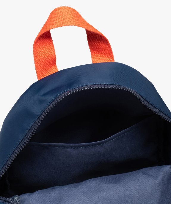 Sac à dos maternelle garçon dinosaure avec pochette assortie vue3 - GEMO (ENFANT) - GEMO