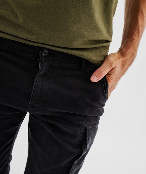Pantalon cargo Regular coloris unique homme vue2 - GEMO (HOMME) - GEMO