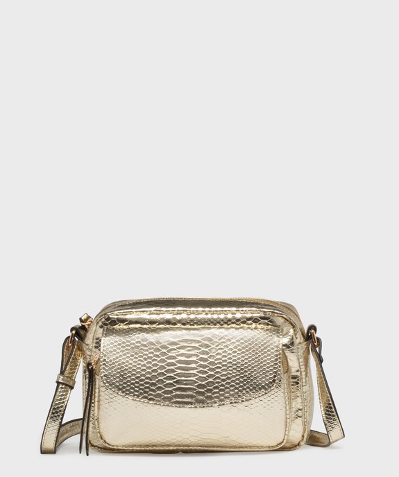 Sac à bandoulière en matière métallisée femme vue1 - GEMO (ACCESS) - GEMO