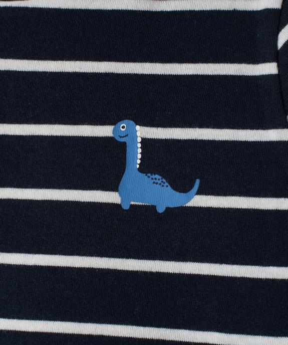 Tee-shirt bébé garçon à manches longues (lot de 3) vue2 - GEMO(BEBE DEBT) - GEMO