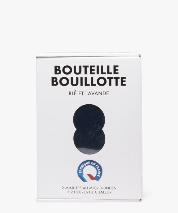 Bouillotte en matière peluche forme bouteille vue1 - AUTRES MARQUES - GEMO