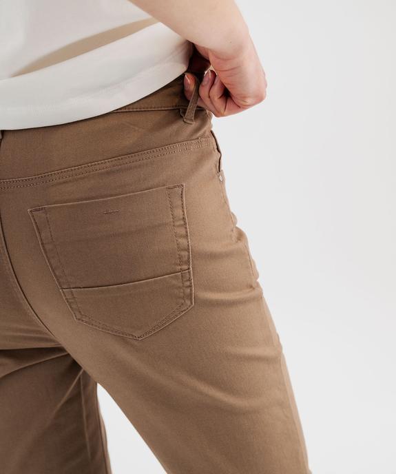 Pantalon coupe Regular taille normale femme vue2 - GEMO 4G FEMME - GEMO