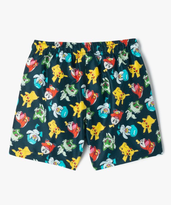 Short de bain à motifs multicolores garçon - Pokemon vue3 - POKEMON - GEMO