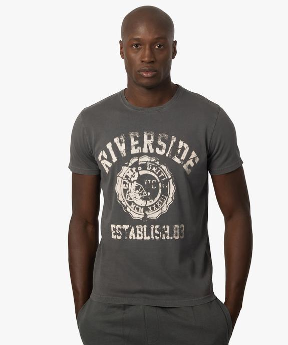Tee-shirt homme avec motif XL- Camps United vue1 - CAMPS UNITED - GEMO